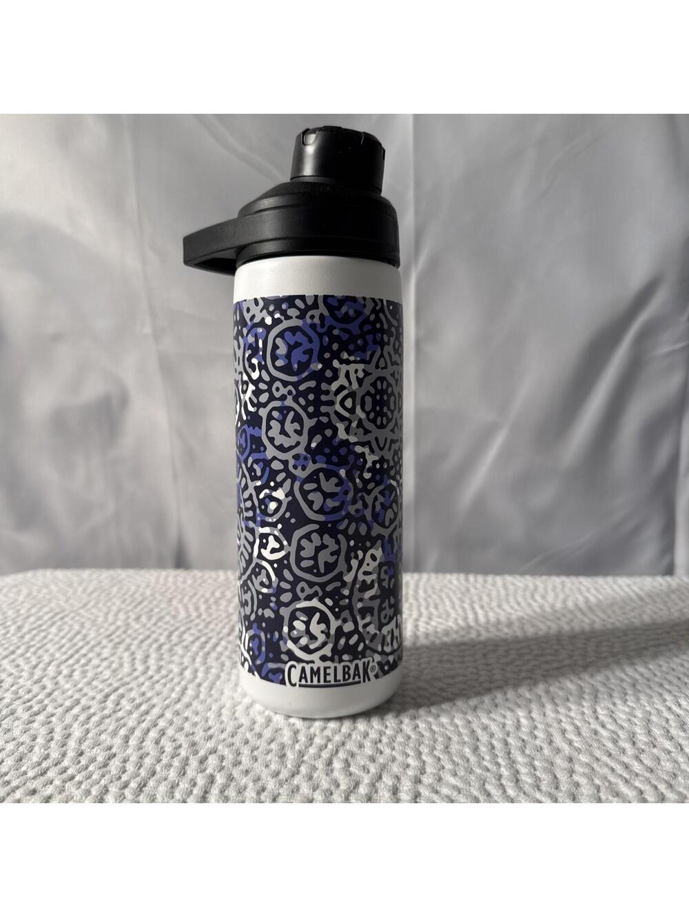 CamelBak L.L.Bean Mag Magnetic Quick Stow Cap White Blue 20 oz Hot Cold